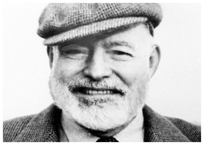 El escritor estadounidense Ernest Hemingway.
