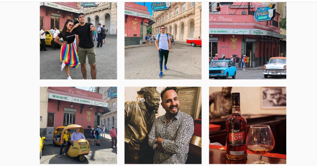 Fotografías en Instagram de La Habana