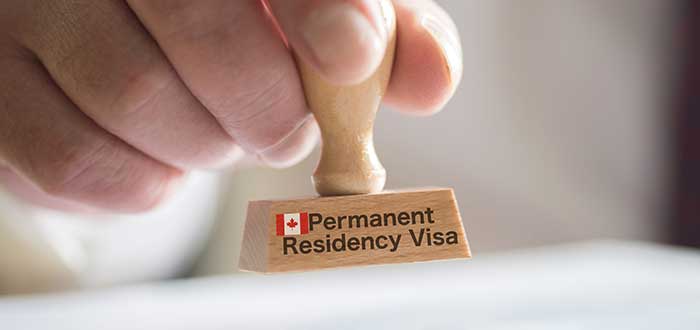 Cuño para otorgar residencia permanente en Canadá