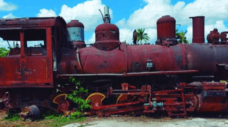 Desaparece una locomotora de vapor que es patrimonio de Cuba