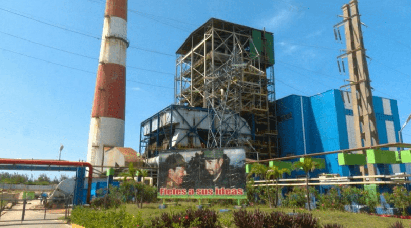 40 % de la electricidad de Cuba depende de 8 centrales termoeléctricas