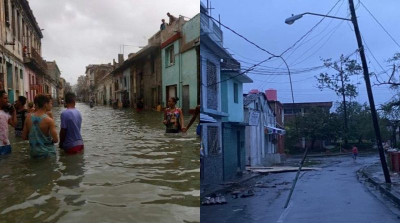 huracan Ian Pinar del Rio Cuba