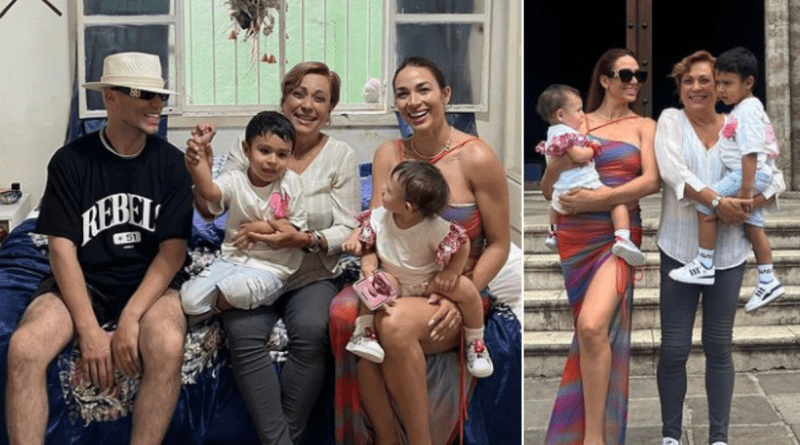 Lisandra Silva regresa a Cuba con sus hijos: "Volví para mostrarles de dónde es su mamá"