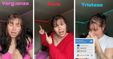 Joven cubana reinterpreta las emociones de Intensamente en TikTok.