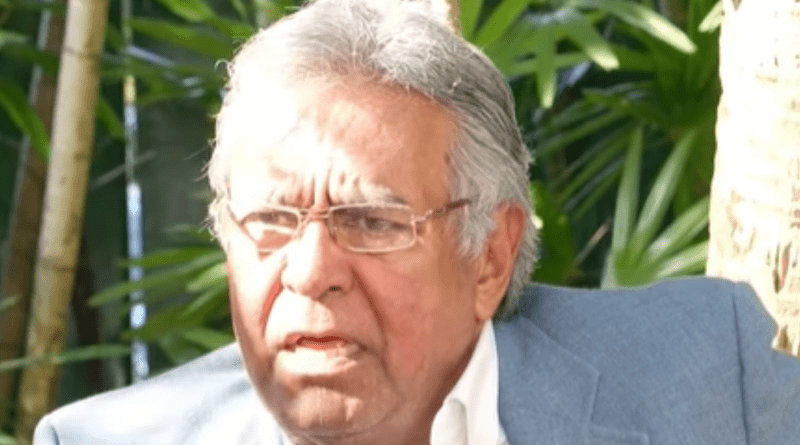 Roberto Perdomo durante la entrevista donde hizo sus confesiones más impactantes.